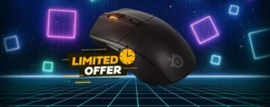 Mouse wireless da gaming SteelSeries Rival 3: un passo verso la vittoria con poco