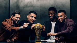 I set Lego dedicati a Messi, Ronaldo, Mbappé e Vinicius Jr.